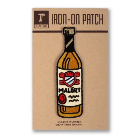 Transit Tees - Malort Bottle Patch cover image