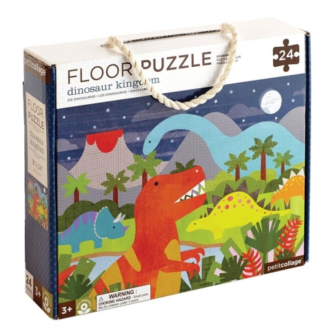 Dinosaur Kingdom 24-Piece Floor Puzzle cover image