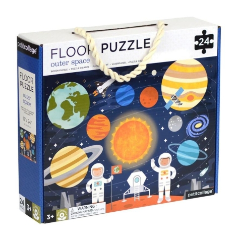 Outer Space 24-Piece Floor Puzzle cover image