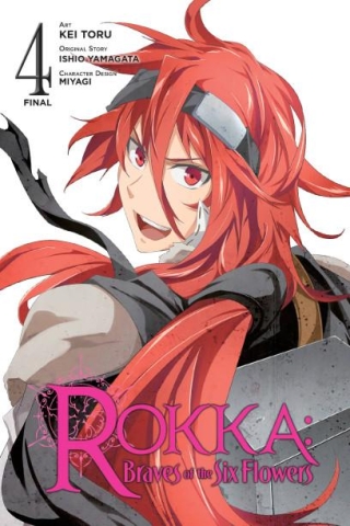 Rokka: Braves of the Six Flowers (manga) Vol. 4 cover image