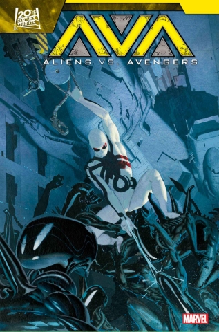 ALIENS VS AVENGERS #3 OF 4 CVR A cover image