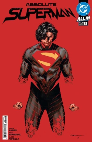 ABSOLUTE SUPERMAN #1 SECOND PRINTING CVR A RAFA SANDOVAL cover image