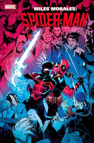 MILES MORALES SPIDER-MAN #31 CVR A—Deadpool Vs. Spider-Man Part 4 cover image