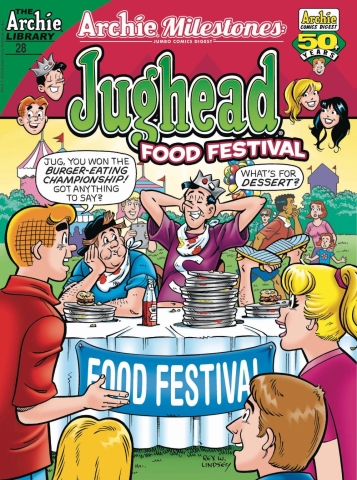ARCHIE MILESTONES JUMBO DIGEST #28 JUGHEADS FOOD FESTIVAL cover image