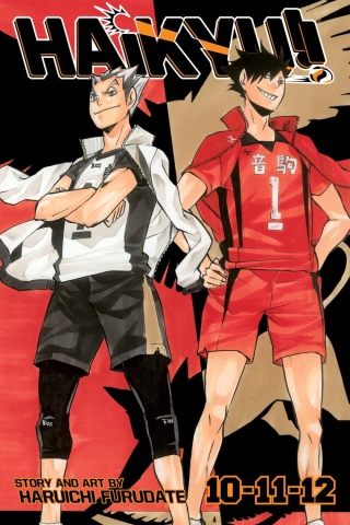 Haikyu!! Vols. 10-12 Omnibus cover image