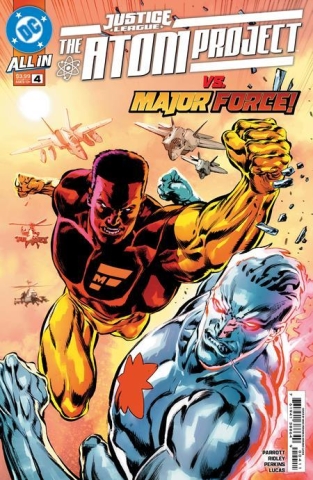 JUSTICE LEAGUE THE ATOM PROJECT #4 CVR A MIKE PERKINS OF 6 cover image