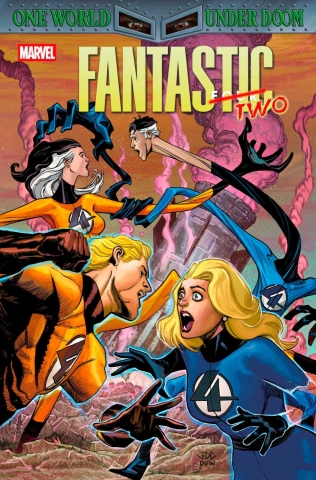 FANTASTIC FOUR #31 DOOM CVR A cover image