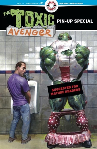 TOXIC AVENGER PINUP SPECIAL #1 ONE SHOT CVR A FRED HARPER cover image