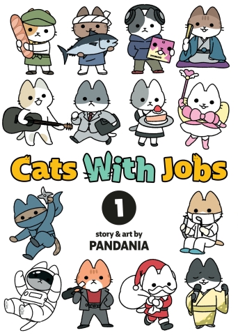 Cats with Jobs Vol. 1 cover image