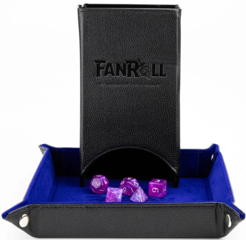 Fold Up Dice Tower: Black cover image