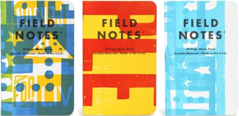 Field Notes: Memo Book—Hatch Show Print (3-Pack) cover image