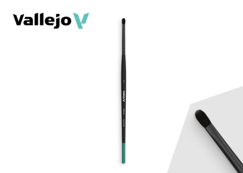 Vallejo Effects: Filbert Shader Flat Synthetic Brush No. 2 cover image