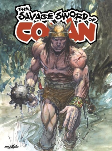 SAVAGE SWORD OF CONAN #9 CVR A NEAL ADAMS cover image
