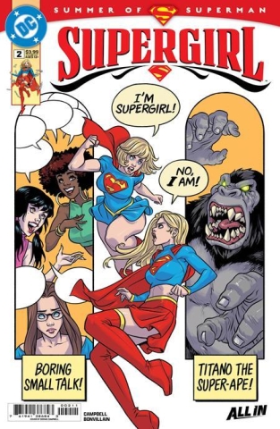 SUPERGIRL #2 CVR A SOPHIE CAMPBELL cover image