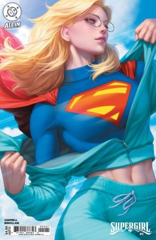 SUPERGIRL #2 CVR B STANLEY ARTGERM LAU CARD STOCK VAR cover image
