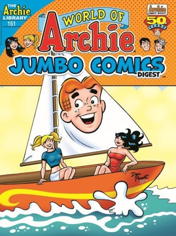 WORLD OF ARCHIE JUMBO COMICS DIGEST #151 cover image