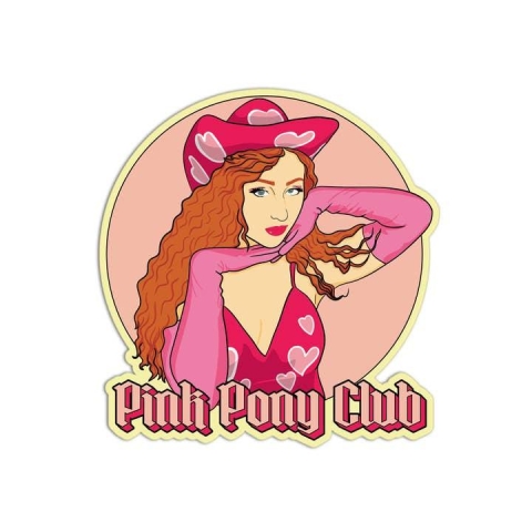 Girls Printing House: Chappell Roan sticker—Pink Pony Club cover image