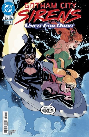 GOTHAM CITY SIRENS UNFIT FOR ORBIT #5 (of 5) cover image