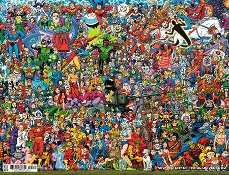 NEW HISTORY OF THE DC UNIVERSE #2 (of 4) CVR D SCOTT KOBLISH cover image