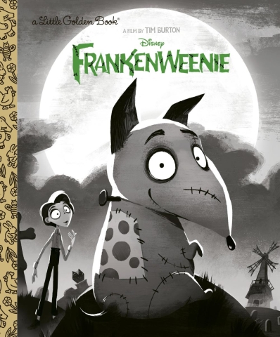 Tim Burton's Frankenweenie — A Little Golden Book cover image