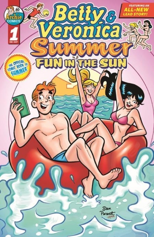 BETTY AND VERONICA SUMMER FUN IN THE SUN (ONE-SHOT) CVR B DAN PARENT & ROSARIO TITO PENA cover image
