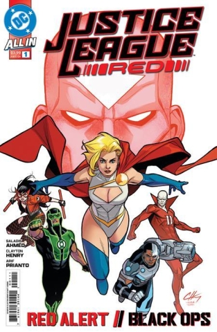 JUSTICE LEAGUE RED #1 (of 6) CVR A CLAYTON HENRY cover image