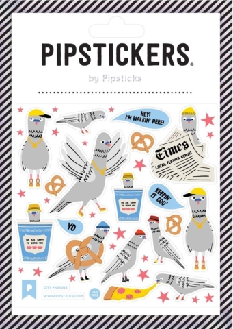 Pipsticks Stickers: City Pigeons cover image