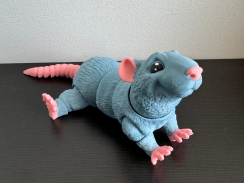 Plasonite Flexi-Animals: Rat (Blue) cover image