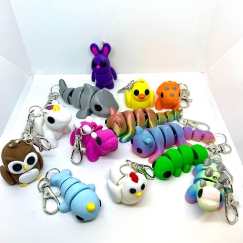 Ruby's Dragons: Keychain cover image