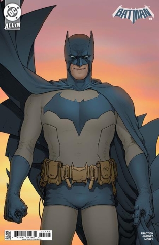 BATMAN #1 CVR E FRANK QUITELY cover image