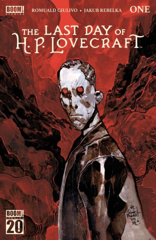 THE LAST DAY OF HP LOVECRAFT #1 CVR A REBELKA cover image