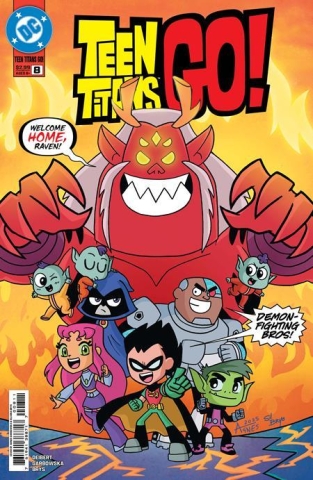 TEEN TITANS GO #8 cover image