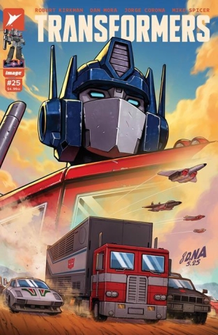 TRANSFORMERS #25 cover image