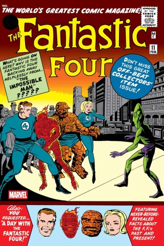 FANTASTIC FOUR #11 FACSIMILE EDITION cover image