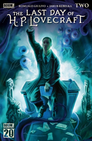 THE LAST DAY OF HP LOVECRAFT #2 cover image