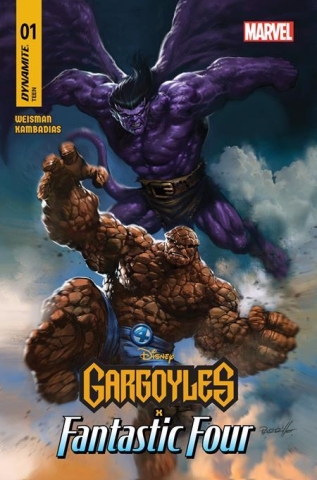 GARGOYLES X FANTASTIC FOUR #1 CVR A LUCIO PARRILLO cover image