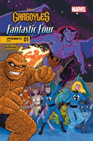 GARGOYLES X FANTASTIC FOUR #1 CVR C AMANDA CONNER cover image