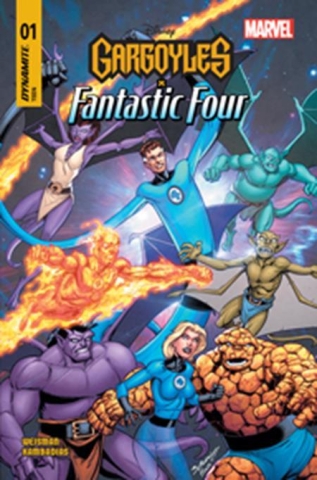 GARGOYLES X FANTASTIC FOUR #1 CVR D MARK BAGLEY cover image