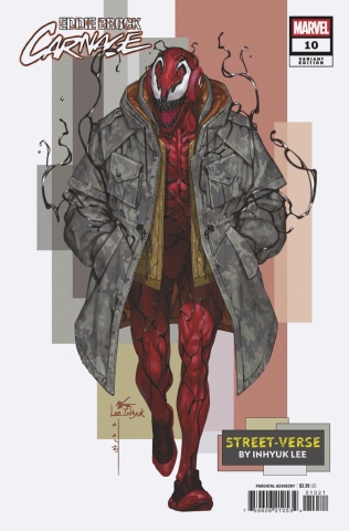 EDDIE BROCK CARNAGE #10 CVR B INHYUK LEE STREET-VERSE VAR cover image