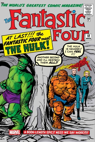 FANTASTIC FOUR #12 FACSIMILE EDITION cover image