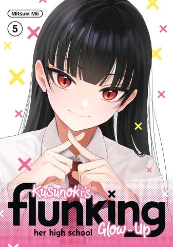 Kusunoki's Flunking Her High School Glow-Up 5 cover image