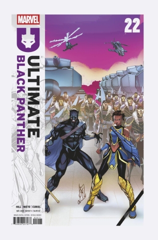 ULTIMATE BLACK PANTHER #22 cover image