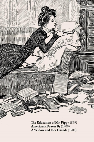 The Complete Charles Dana Gibson: A Widow and Her Friends (1899-1901) cover image