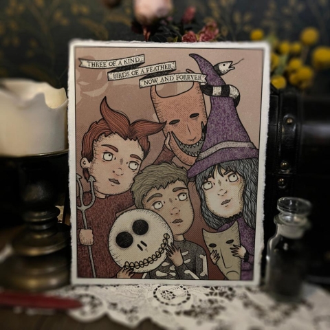 The Orphans of Dudleytown Art Print 8x10: Lock, Shock, and Barrel cover image