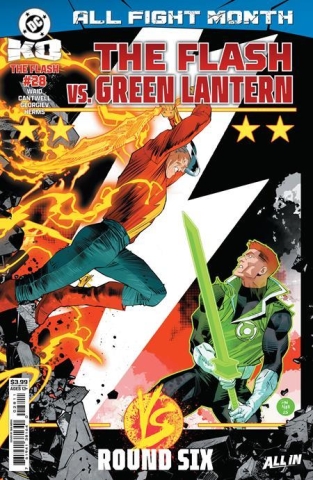 FLASH #28 DAN MORA DC KO cover image