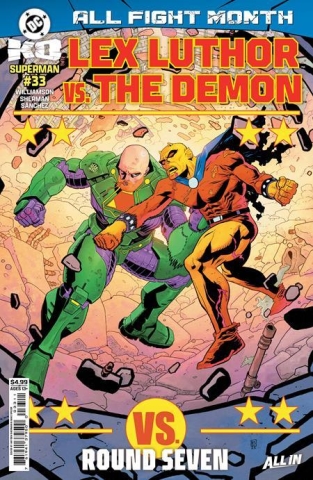 SUPERMAN #33 HAYDEN SHERMAN DC KO cover image