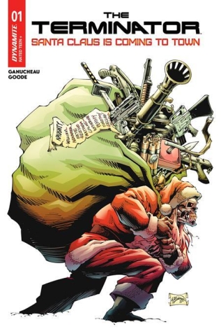 TERMINATOR SANTA CLAUS IS COMING TO TOWN (ONE SHOT) cover image