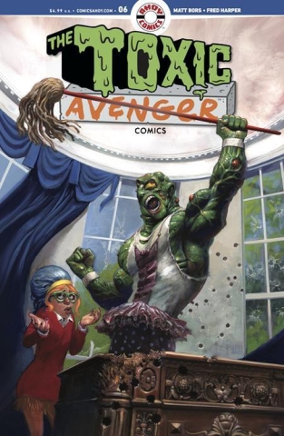 TOXIC AVENGER COMICS #6 cover image