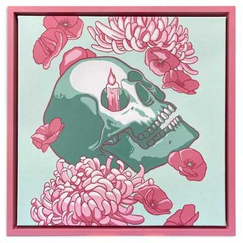 J Eve Screen Print 12x12: Seventh House cover image