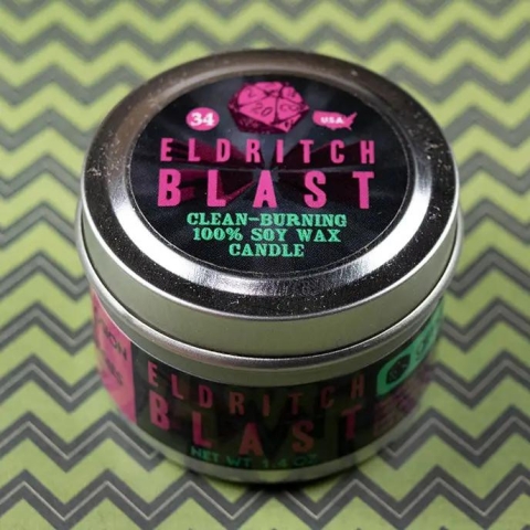 Game Master Dice Gaming Candle: Eldritch Blast (2 oz) cover image